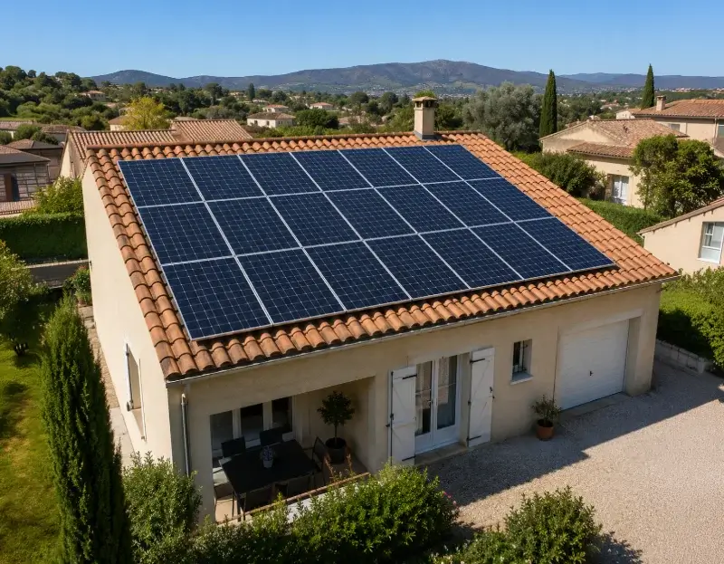 Prime à l'autoconsommation panneaux solaires Grimaud — aide financière de l'État
